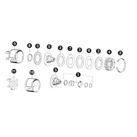 Aftermarket New Conditioner Drive Plate Fits Ford NH Mower 411 412 415 595 86520862